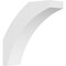 Ekena Millwork 5"W x 18"D x 18"H Standard Thorton Architectural Grade PVC Knee Brace BRCP05X18X18THR - alternate 1
